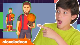 Messi, el ídolo en plastilina | El Taller de Josué | Nickelodeon en Español