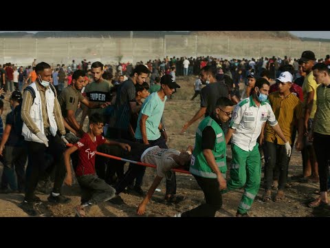 Israel bombs Gaza in response to violent border clashes • FRANCE 24 English