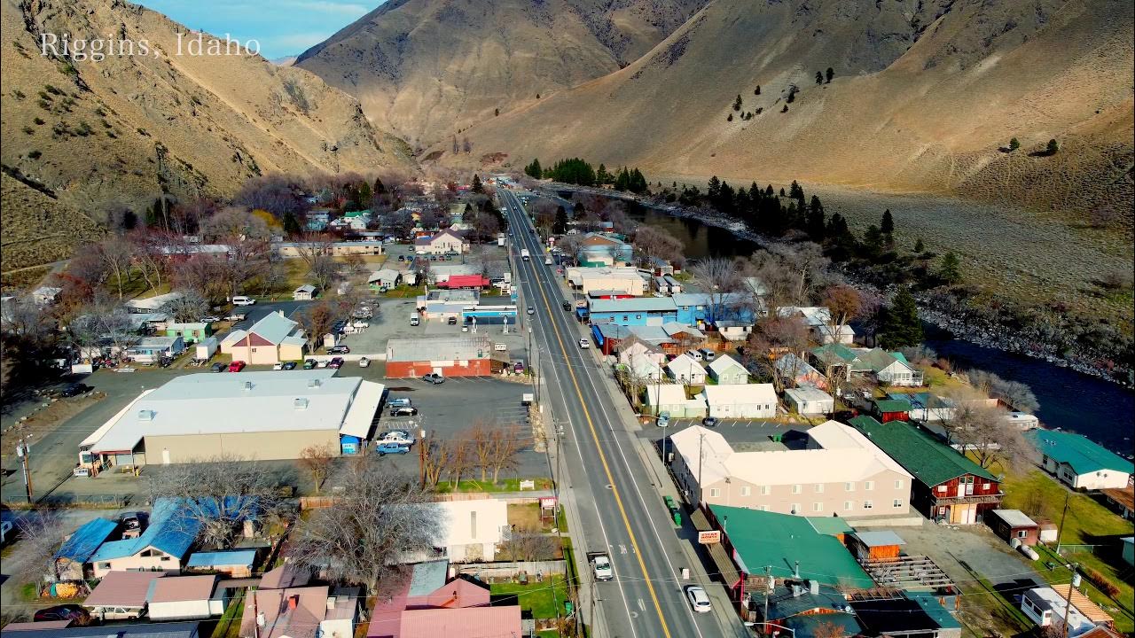 Riggins, Idaho Aerial View YouTube