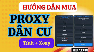 Mua Proxy IPV4 Dân Cư Giá Rẻ | Tốc Độ Cao, An Toàn | Proxy5k