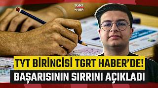 Tyt Birincisi Miraç Koşar Tgrt Haber’de Başarısının Sırrını Açıkladı: Başarım 12 Yılın Emeğiydi