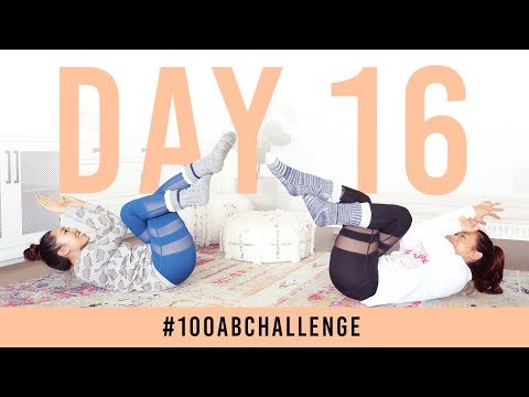 Day 16: 100 Eagle Abs! | #100AbChallenge w/ my sister