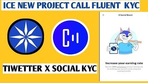 "CallFluent Twitter KYC Method for ICE Project: New KYC Process Explained"