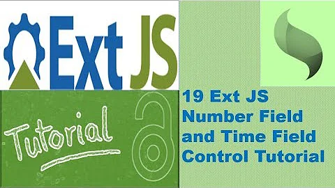 extjs timefield and numberfield example