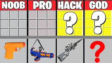 NooB Vs PRO Nerf Reload