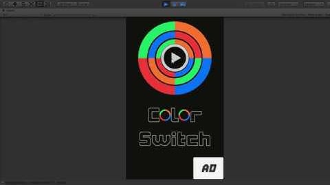Color Switch Clone | Unity | UnityADS | Android + IOS ready | FREE