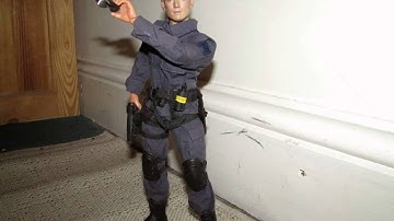 My 1/6 scale Custom Hot toys head sculpt Chris Redfield figure