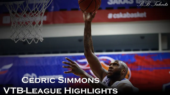 Cedric Simmons VTB League Highlights 2017/18