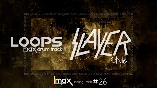 Thrash Metal Drum Track Slayer Style 230 Bpm