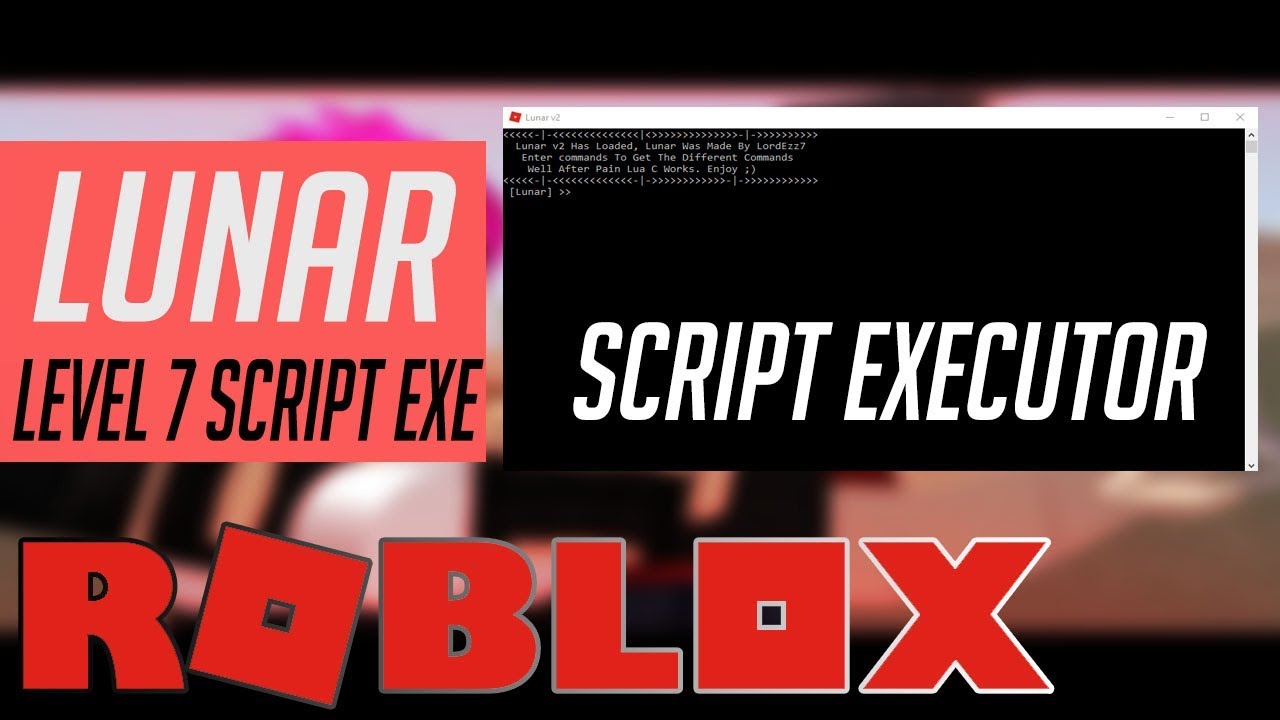 Level 7 Lunar Script Executor Roblox Hack Exploit 2017 Patched Youtube - roblox vmprotect download