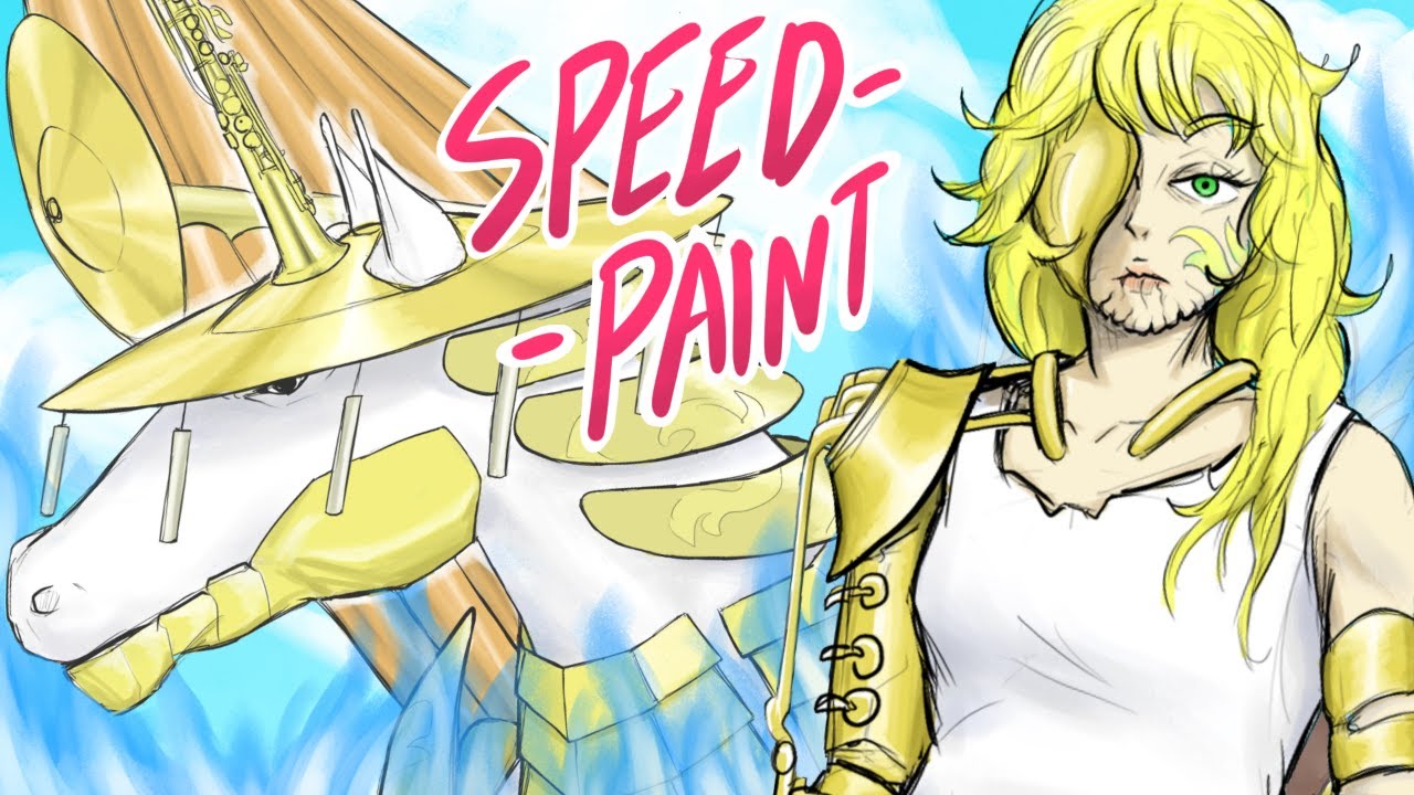 Mundae, The Brass Angel Speedpaint