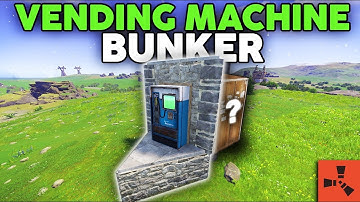 How to build a SIMPLE Vending Machine Bunker – Rust 2025 Tutorial