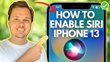 How To Use/Enable Siri On iPhone 13/ iPhone 13 Pro/ iPhone 13 Pro Max