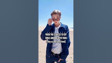 BTS IMAGINE "When you started to cry while arguing with them"