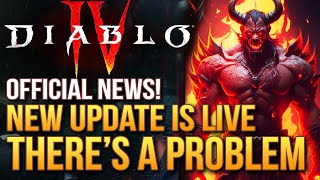 Diablo 4 - New Update Is Live But There&#39;s A Problem...New Changes to Bosses, Dungeons and PVP!