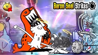 Battle Cats | Baron Seal  NO GACHA | Red Alert Lv.MAX (2023 ReBeat)