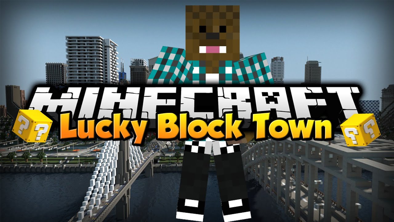 Minecraft Lucky Block Town w/ xSlayder YouTube