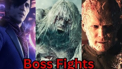 The Evil Within 2 - All Boss Fights  | 1080p 60FPS