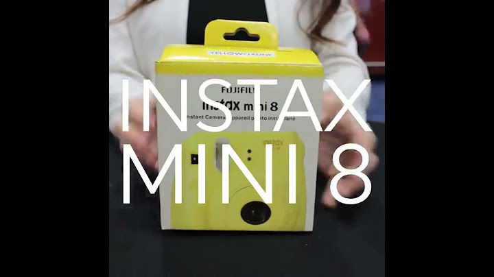 Fujifilm instax mini 8 đánh giá
