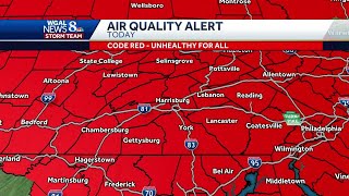 Code red air quality alert in effect again today