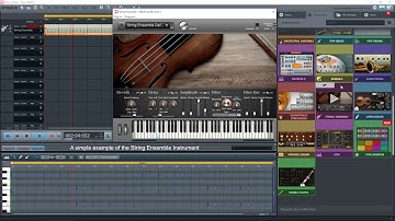 Magix Music Maker - String Ensemble Demo