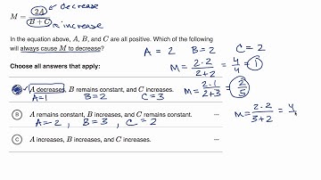 Algebraic properties | Worked example | Praxis Core Math | Khan Academy