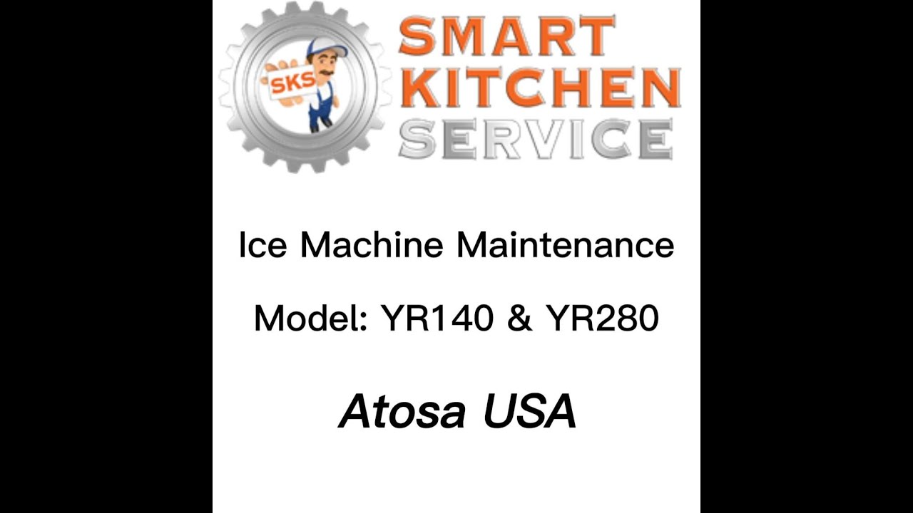 Atosa Ice machine Maintenance YouTube