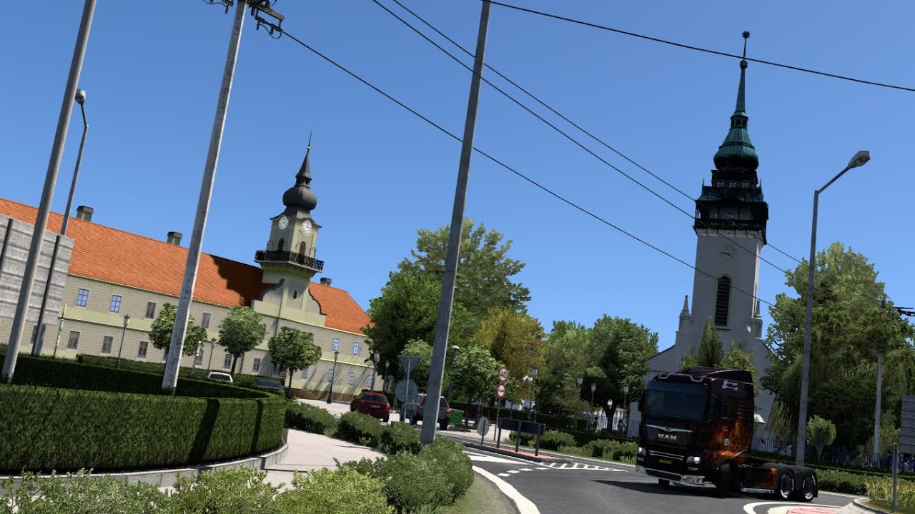 ETS2 - 1.56 Hungary Map (térkép kifagyások)
