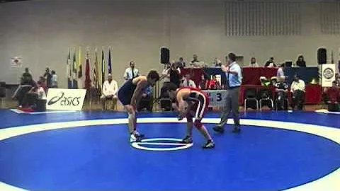 2012 Senior National Championships: 60 kg Tim Clement vs. Chris Elward