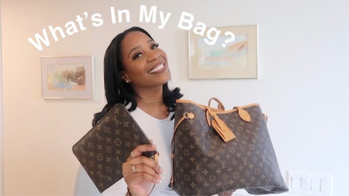 WHAT'S IN MY LOUIS VUITTON NEVERFULL GM WORK BAG. 