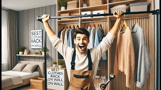 👕 Sumnacon Stainless Steel Clothes Hanger Rack-Wall Mount Garment Hook | Best Clothes Rack on Wall 🧥
