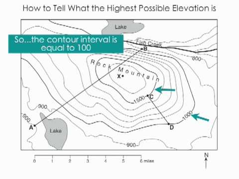 how to read a topographic map elevation Topos Highest Possible Point Youtube how to read a topographic map elevation