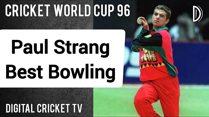 Paul Strang Best Bowling / ZIMBABWE vs WEST INDIES...