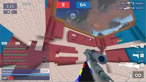 sniper only challenge on Kirka io