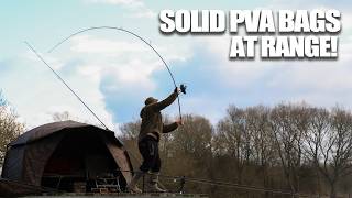 Carp Fishing with Solid Bags at Long Range  | UK Day Ticket Carp Fishing
