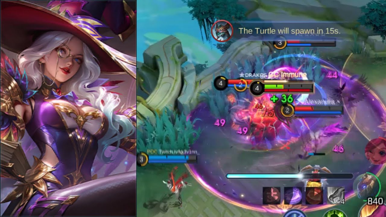 ALICE WIZARDRY TEACHER SHOWING NO MERCY TO THE ENEMIES -MOBILE LEGENDS ...