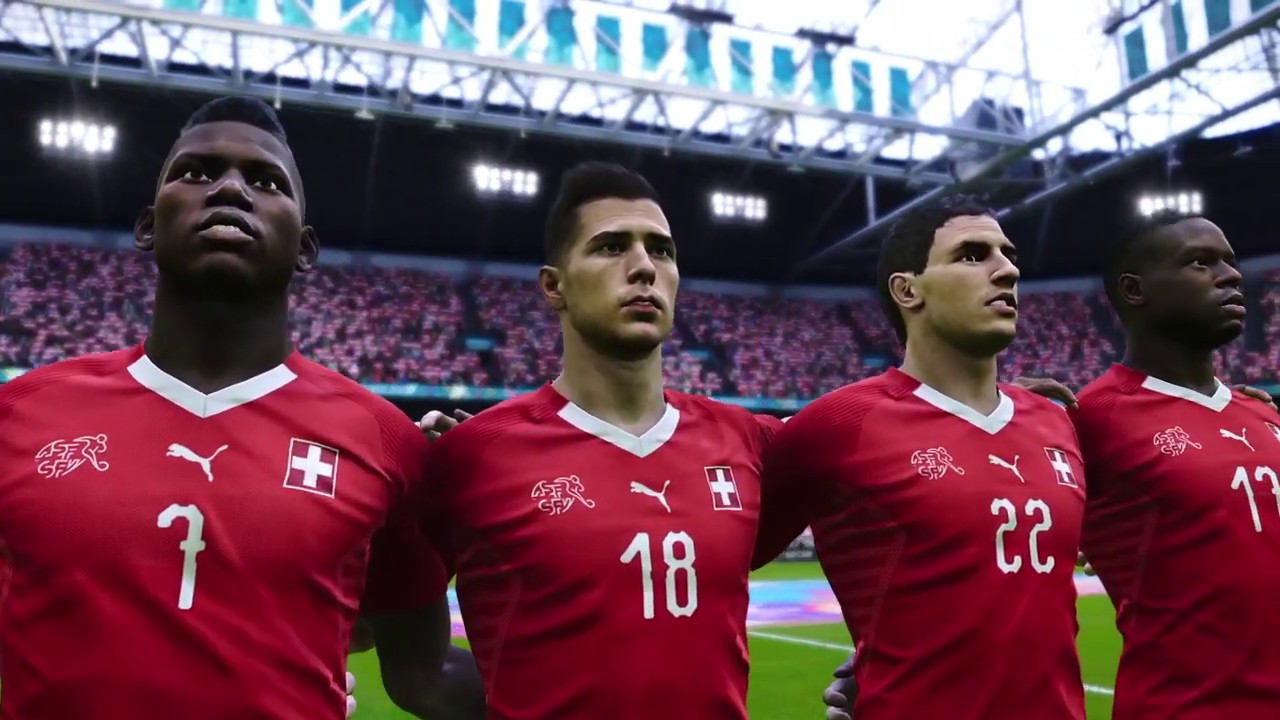 UEFA EURO 2020 Sim | Match 38 | Round of 16 (Amsterdam) | Switzerland - Denmark - YouTube