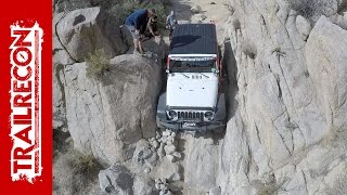 "The Squeeze" Birds Eye View - Pinyon Mountain Trail