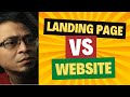 4 Perbedaan Landing Page dan Website