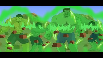 THANOS vs HULK (Combined every hulk) HULK(2003),Hulk(2008),Hulk(1977),MCU HULK/ (PART 3) Hulk verse