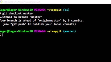 How to view commit history of a branch in git
