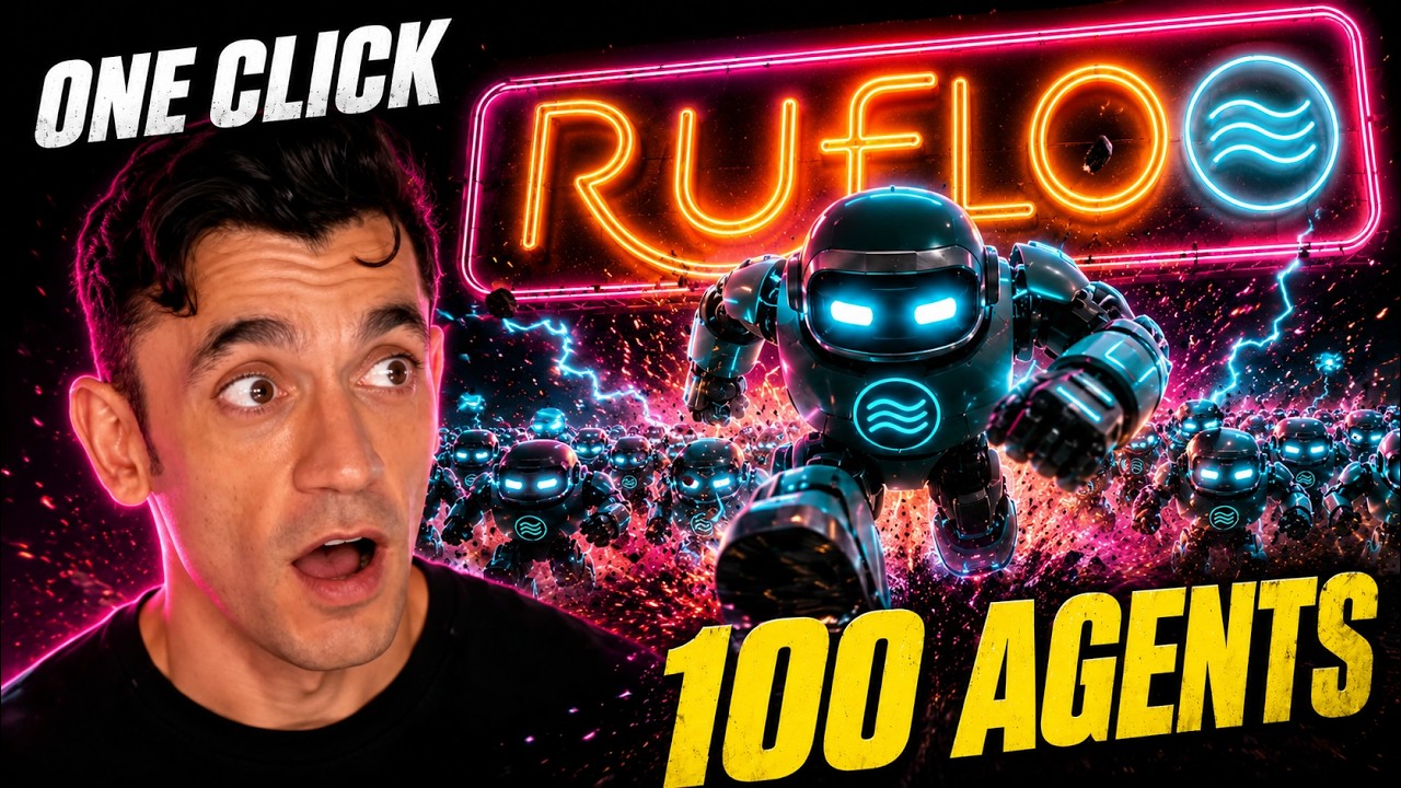 Ruflo Agent Swarms: Automate ANYTHING! 🤯