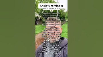 What causes panic attacks?