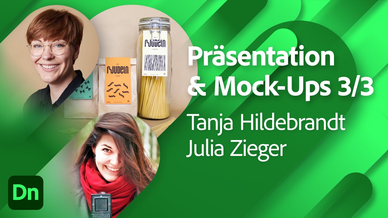 Nachhaltiges Markendesign Tag 3: Präsentation & Mockups | Adobe Live