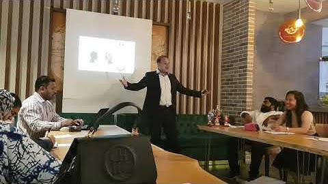 Table topic education session