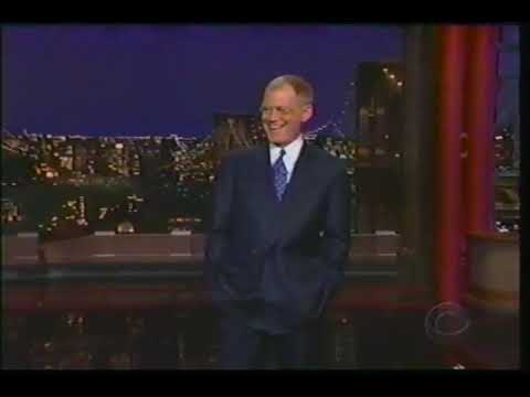 Letterman's post-bypass show (02/21/00)