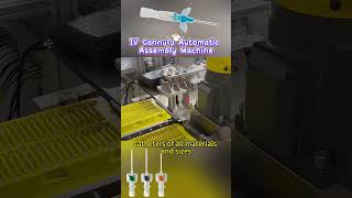 IV Cannula Automatic Assembly Machine #assemblymachine #machine #automation
