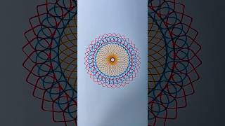 Simple Tool Creates Amazing Spirograph ASMR Art #spirograph #satisfying #asmr #trending