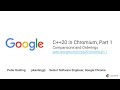 Comparisons and Orderings [C++20 in Chromium, Part 1]