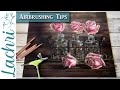 Airbrushing Tips - Grex Airbrush Setup & Demo - Lachri